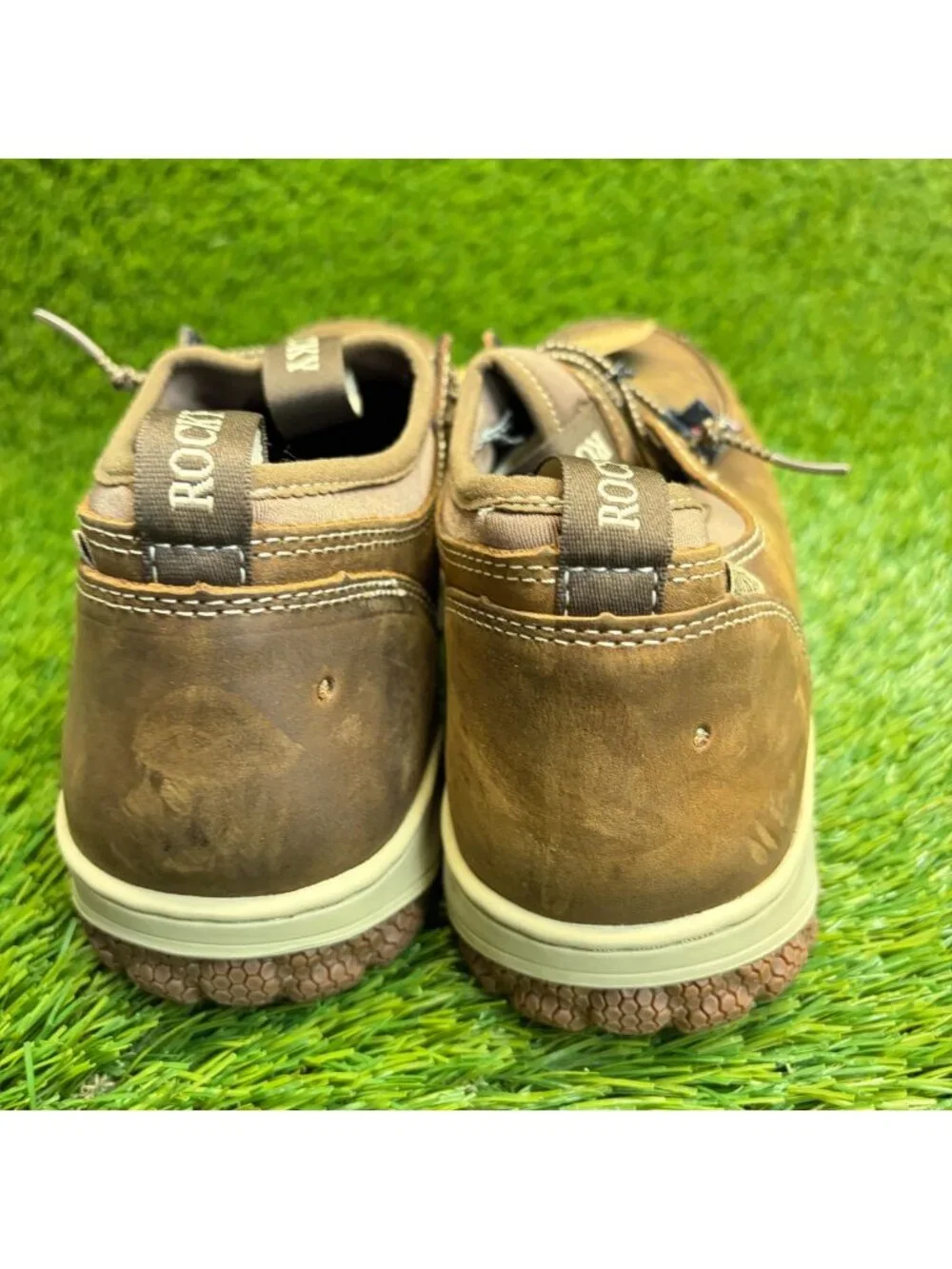 Rocky Dry Strike SRX Mens Size 11 Brown Nano Composite Toe Safety Work Shoes